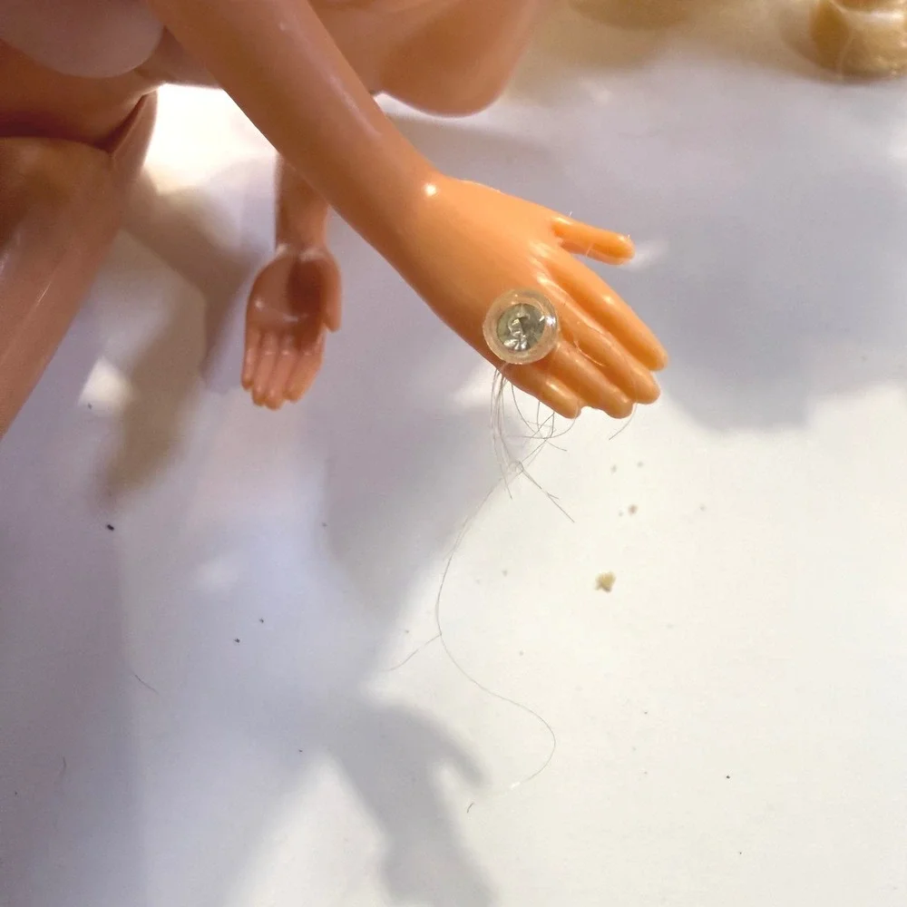 Vintage Mattel Barbie Doll Superstar Face Blonde Blue Eyes 1966 Philippines TNT